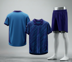 Uniforme Profesional de Fútbol con Impresión por Sublimación Completa |   Tallas para Hombres, Mujeres y Jóvenes |   Ropa Deportiva Ligera de Secado Rápido para Entrenamiento - Product Image 3