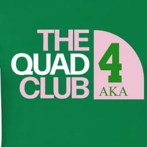 AKA เสื้อยืดเดอะ โฟร์ คลับ 4 สีเขียว คอตตอนพรีเมียม คอกลม แขนสั้น เนื้อนุ่ม ระบายอากาศได้ดี เสื้อยืดลำลองสำหรับผู้หญิง - Product Image 5