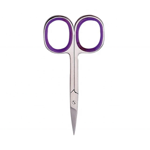 Ciseaux à cuticules en acier inoxydable, lame droite, pointe acérée, trou rond, outils de manucure durables pour adultes - Product Image 5