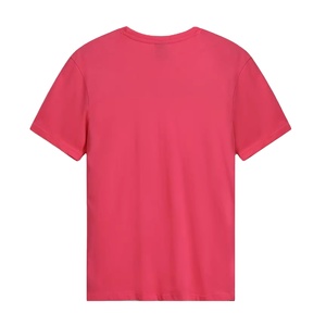 เสื้อยืดคอกลมสำหรับผู้ชายมาใหม่เสื้อยืดคอกลมแขนสั้นผ้าคอตตอนสีล้วนแบบกำหนดเอง100% สีพื้น - Product Image 2