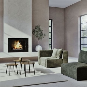 Juego de Mesas de Centro Redondas de Madera Modernas para Interiores Refinados, Muebles Minimalistas para Sala de Estar - Product Image 1