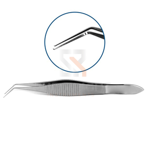 คีมโค้งสำหรับการผ่าตัดกระจกตาแบบแคปซูลโรเฮซิส ยี่ห้อ Utrata สำหรับการผ่าตัดต้อกระจก  ผลิตจากสแตนเลสสตีล ได้รับมาตรฐาน CE และ ISO  คู่มือการใช้งาน - Product Image 2
