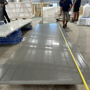 เคาน์เตอร์ป้องกันการทุ่มตลาดมีความเงางามกันลื่นใช้ในครัวเรือนโครงการบังกะโลหินควอตซ์เทียมห้องครัวเกาะ - Product Image 4