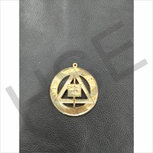 Jefel Personalizado Mosonic Regalia Gibraltar Chapado en Oro - Product Image 1