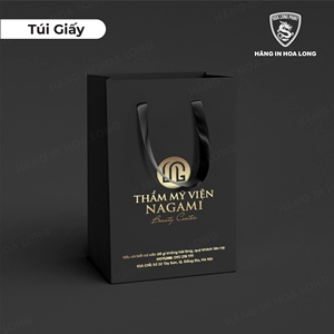 ถุงกระดาษเครื่องสำอางเคลือบเงาแบบกำหนดเองพร้อมโลโก้ - Product Image 6