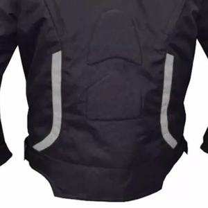 Blouson court de moto respirant avec protection CE niveau 2, blouson textile imperméable pour homme, blouson léger toutes saisons - Product Image 6
