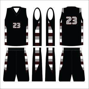 Uniforme de Baloncesto Sublimado Personalizado de la Mejor Calidad, Conjunto Profesional, Tallas Grandes, Transpirable, 100% Poliéster - Product Image 6