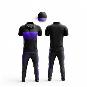 Camiseta y Pantalones de Cricket Sublimados de Secado Rápido |   Uniforme Completo de Cricket para Hombres, Mujeres y Jóvenes, Camiseta Polo y Pantalones - Product Image 3