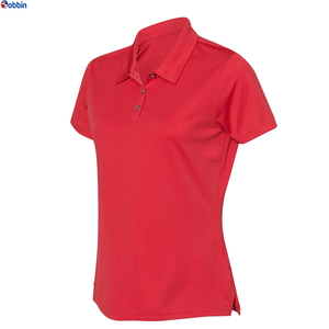 Polos OEM de la meilleure qualité, t-shirts personnalisés pour femmes, polos de golf pour femmes, polos d'été 100% coton à manches courtes - Product Image 5