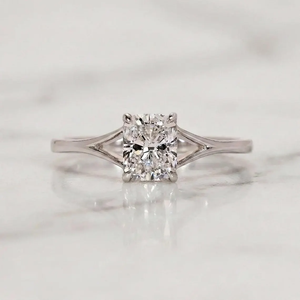 2 carat Women's Rose Gold Cushion Brilliant Cut Diamond <b>Solitaire</b> Engagement <b>Ring</b> Classic Style Natural Diamond Jewelry luxury - Product Image 1