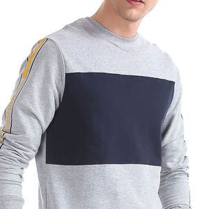 Sweat-shirt d'hiver pour homme de haute qualité, personnalisable, col rond, respirant, mélange polyester/coton écologique, couleur personnalisable - Product Image 5