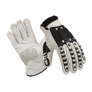 Best Selling Goat Grain Leather Safety <b>Gloves</b> Working Mechanic <b>Gloves</b> with TPR Impact and Abrasion Resistance <b>Driver</b> <b>Gloves</b> - Product Image 5