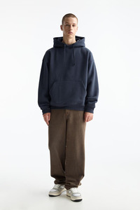 Sudaderas con Capucha Unisex con Logotipo Personalizado, Talla Grande, Cálidas, Térmicas, Transpirables, 500GSM, Hombros Caídos, con Capucha, 100% Algodón, Invierno - Product Image 2