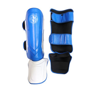 Espinilleras Profesionales de Boxeo, Resistentes, Absorbentes de Impactos, de PU de Alta Calidad, para MMA y Kickboxing, Suministro Directo de Fábrica - Product Image 4