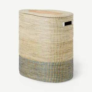Clothing Natural/customized Color Round/<b>Rectangle</b>/Square <b>Storage</b> Flexible Seagrass water hyacinth <b>basket</b> Eco-Friendly <b>Baskets</b> - Product Image 1