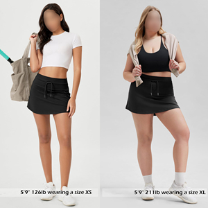 Custom Made Women Tennis <b>Skirts</b> High Quality Breathable Nylon Spandex Hip Hop Style Midi Sportswear Running And Fitness <b>Skirt</b> - Product Image 5