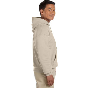 เสื้อฮู้ดดี้ผ้าฝ้ายฟลีซหนานุ่มทรงโอเวอร์ไซส์สำหรับผู้ชาย เสื้อพูลโอเวอร์พรีเมียม สวมใส่สบาย สไตล์สตรีทแวร์ - Product Image 6