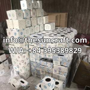 Boîte personnalisable en nacre multicouche avec couvercle pour le Ramadan Kareem – Vente en gros, usine du Vietnam - Product Image 4