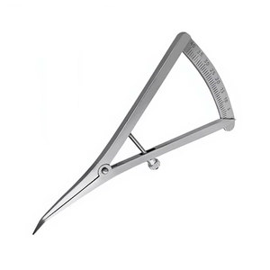 Calibre angulaire de 4,5 pouces de long pour la cartographie osseuse, instrument de mesure 0-40 mm avec échelle de précision pour la dentisterie, la chirurgie, l'orthodontie et les implants - Product Image 3
