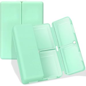 Organizzatore Portatile per Pillole con 7 Scomparti, Design Pieghevole, Pratico per Viaggi, Custodia Tascabile per Medicinali - Product Image 1