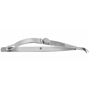 Ciseaux corneaux Troutman Castroviejo en acier inoxydable, instrument chirurgical ophtalmique certifié CE ISO, précision hospitalière - Product Image 5