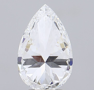 Diamante Cultivado en Laboratorio con Certificación IGI, Corte Pera Brillante de 3.37 CT, Color D, Claridad VVS1, Modelo CVD LG 723583603, ROYAL GEMS, para Joyería - Product Image 3