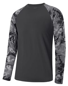 Camisetas de Pesca de Alto Rendimiento para Exteriores, Manga Larga, con Capucha, UPF 50+, Secado Rápido, Protección UV, Refrigeración, Sublimación Personalizada - Product Image 1