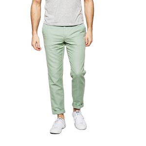 Pantalones chinos principales Productos para hombres Pantalones casuales multicolores para hombres Pantalones chinos de color puro Pantalones de algodón para hombres Exportar desde BD - Product Image 1