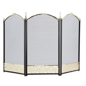 Nouvel Arrivage – Écran de Sécurité Métallique Décoratif pour la Maison, Design Antique, Écran Anti-Feu en Fer Fait Main - Product Image 1