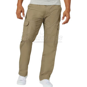 Pantalones Cargo para Hombre, Pantalones Utilitarios Resistentes con Tela Suave, Bolsillos Prácticos y Comodidad Diaria Relajada - Product Image 4