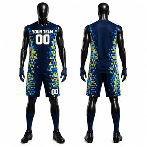 Uniformes de Fútbol Americano Personalizados al por Mayor, Kits de Fútbol Americano 7v7, 100% Poliéster, Nuevo Diseño, Ropa Deportiva, Uniformes Sublimados - Product Image 1