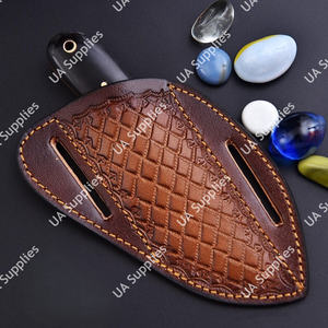 Couteau OBM professionnel de haute qualité pour fermeur de chevaux, en acier au carbone 58 HRC, à pointe de coupe, ultra-affûté, pour EDC, camping, dépecage et bushcraft - Product Image 6