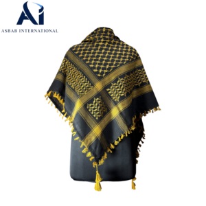 Nouveau design Écharpe arabe Palestine Arafat Foulard pour hommes musulmans Mode du Moyen-Orient Super confortable - Product Image 2