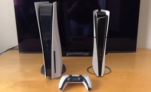 Nouvelle version authentique PlayStation 5 Pro, édition disque PS5, version numérique PS5 Slim, consoles de jeu vidéo 4K pour TV - Product Image 1