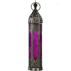 Metal Moroccan <b>Lantern</b> <b>Set</b> Elegant Cutwork Design Warm Ambient Glow Perfect for Ramadan Decor Home and Gift Use - Product Image 4
