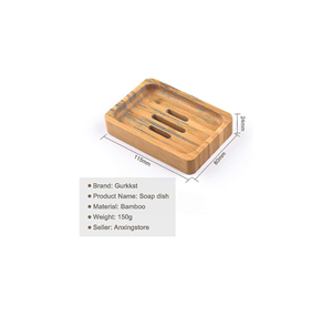 High Quality Modern Design <b>Natural</b> Wood Soap Dish Holder At <b>Best</b> Price for Hotel Use Luxury Wooden Bathroom Soap Holder - Product Image 2