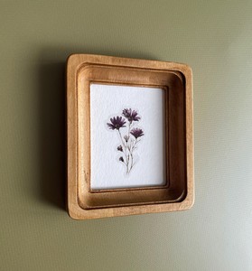 Cadre photo artisanal de luxe en bois de manguier massif, style rustique moderne, pour table, haut de gamme - Product Image 3