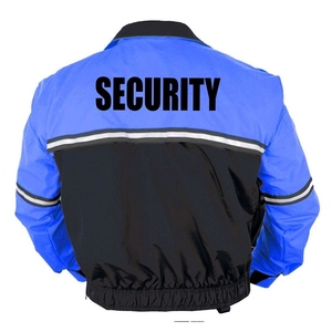 Chaqueta de Patrulla para Bicicleta con Mangas Desmontables Impermeables de Alta Calidad al por Mayor, Forro Extraíble, Uniforme de Guardia de Seguridad de Dos Tonos para Invierno - Product Image 2