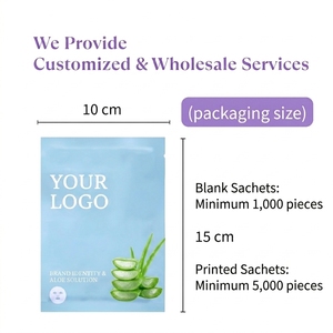 Premium Hydra Moist Soothing Sheet Mask Deep Hydration Facial Mask Taiwan OEM ODM Factory Private <b>Label</b> Cosmetic Products - Product Image 3