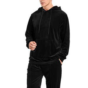 Sudadera con Capucha de Terciopelo Premium, Logotipo Personalizado Bordado, Impresión Digital, Unisex, Casual, Holgada, Invierno, 100% Algodón, con Bolsillo, Suave, al por Mayor - Product Image 2