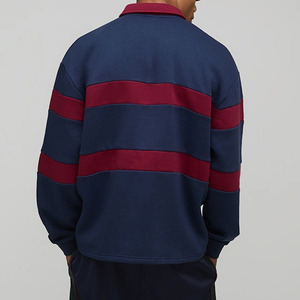 Vente flash - Maillots de rugby pour hommes de haute qualité, coupe classique, logo personnalisé, broderie, impression, manches courtes, 100% coton - Product Image 2