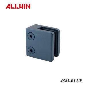 Abrazadera de seguridad de acero inoxidable 304 para vidrio, tipo placa con borde cuadrado, para barandales de vidrio - Product Image 4