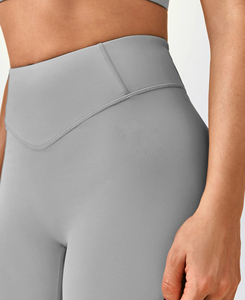 Leggings de Yoga Ligeros para Mujer, Cintura Alta, Color Sólido, Pantalones Largos sin Costuras, Elásticos, Color Personalizado, Transpirables, de Secado Rápido - Product Image 5