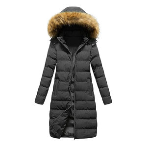 Women's Long <b>Winter</b> Faux Fur <b>Coat</b> <b>Thick</b> Insulated Puffer Warm Jacket with Detachable Hood Soft Lining Windproof Stylish - Product Image 1