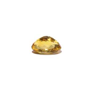 Natural Citrine Loose Gemstone 7.8 Carat Pear Shape for Fine Jewelry - Product Image 3