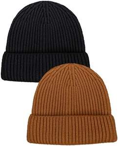 Bonnet d'hiver unisexe en coton camouflage 56-58CM, tricoté plat avec pompon, pour adulte, décontracté, extérieur, rouge, noir, blanc - Product Image 3