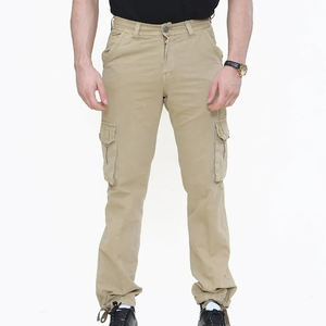 กางเกงผ้าแคนวาสน้ำหนักเบาสำหรับฤดูร้อน กางเกงยุทธวิธีสำหรับผู้ชาย กางเกงตกปลา กางเกงออกกำลังกายกลางแจ้ง กางเกงคาร์โกแห้งเร็ว กางเกงหลายกระเป๋า - Product Image 1