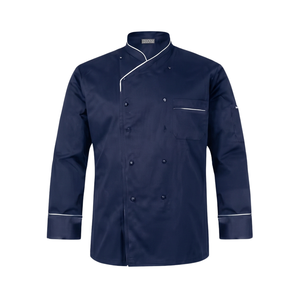 Uniforme de Restaurante con Logotipo Personalizado, Manga Corta, Resistente a las Arrugas, Ropa de Trabajo para Camareros, Hotel, Cafetería, Venta al Por Mayor, OEM, ODM - Product Image 4