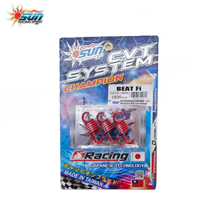 SUN RACING BEAT FI Ressorts de performance 1500RPM en acier renforcé pour amélioration de la transmission, fabriqués à Taïwan - Product Image 5