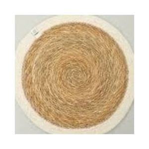 Durable Natural Seagrass <b>Round</b> Placemat <b>Table</b> <b>Mat</b> Rustic Boho Home Decoration Product - Product Image 4